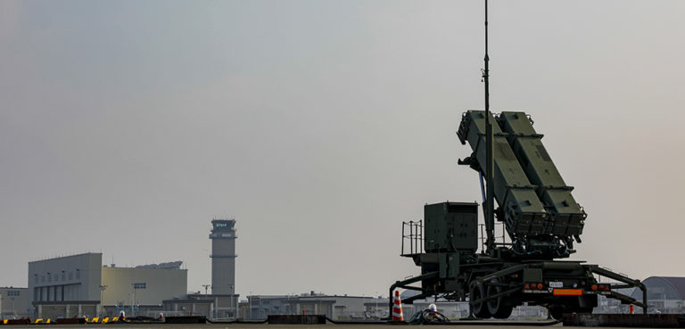 IWAKUNI, Japan (Aug. 29, 2017) Service members with the Japan Air Self-Defense Force (JASDF), 2nd Air Defense Missile Group, set up the MIM-104 Patriot Missile System during Patriot Advanced Capability-3 (PAC-3) deployment training at Marine Corps Air Station Iwakuni, Japan. PAC-3 is a surface-to-air missile defense system, which provides a highly reactive hit-to-kill capability in both range and altitude while operating in all environments. This training displays the strength of the U.S.-Japan alliance and demonstrates the JASDF’s ability to rapidly deploy multiple defense assets to U.S. military installations across Japan. (U.S. Marine Corps photo by Cpl. Aaron Henson/Released)170829-M-RP664-0132 Join the conversation: http://www.navy.mil/viewGallery.asp http://www.facebook.com/USNavy http://www.twitter.com/USNavy http://navylive.dodlive.mil http://pinterest.com https://plus.google.com